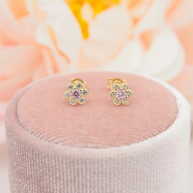 Złote kolczyki p.585/0,93g