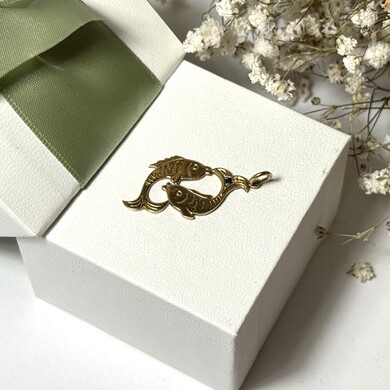 Złota zawieszka p.585/2,68g