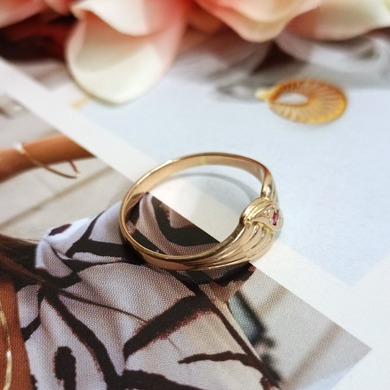 Złoty pierścionek p.583/2,86g