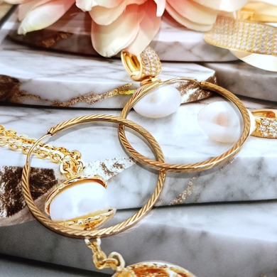 Złote kolczyki p.585/3,77g