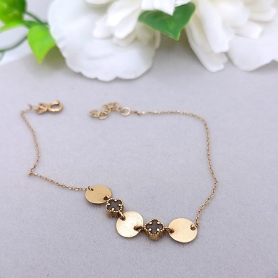 Złota bransoletka p.585/1,37g