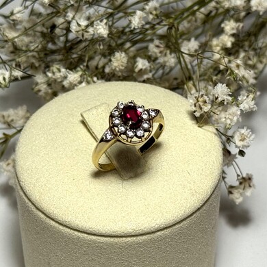 Złoty pierścionek p.585/2,50g