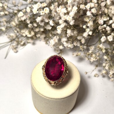 Złoty pierścionek p.585/14,16g