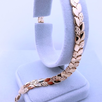 Złota bransoletka p.585/6,93g