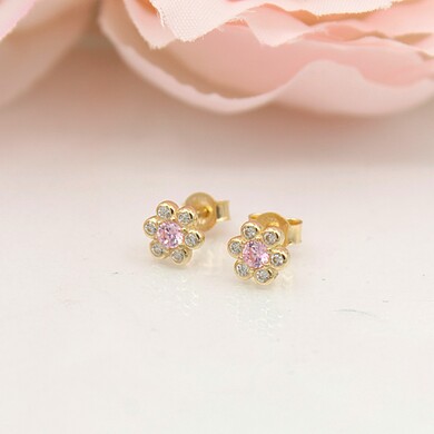 Złote kolczyki p.585/0,93g