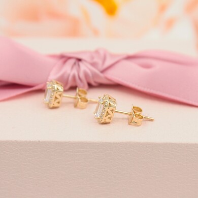 Złote kolczyki p.585/1,52g