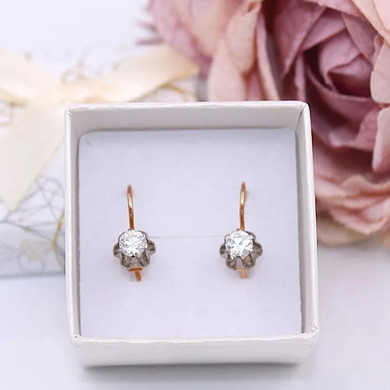 Złote kolczyki p.585/2,10g