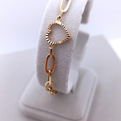 Złota bransoletka p.585/2,38g