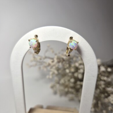 Złote kolczyki p.585/3,42g