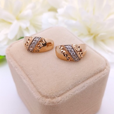 Złote kolczyki p.585/5,19g