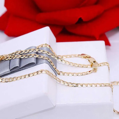 Złoty łańcuszek p.585/6,04g