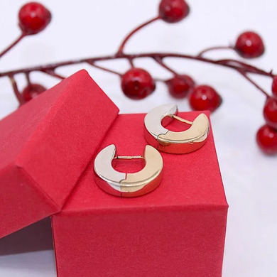 Złote kolczyki p.585/5,45g