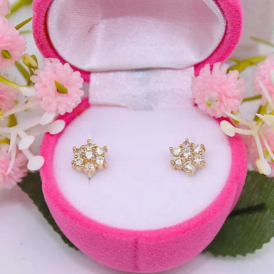 Złote kolczyki p.585/1,68g