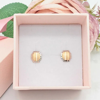 Złote kolczyki p.585/1,01g