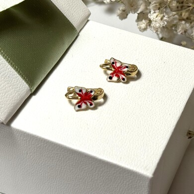 Złote kolaczyki p.585/1,54g