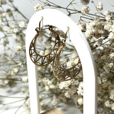 Złote kolczyki p.585/2,59g