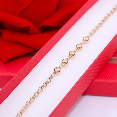 Złota bransoletka p.585/3,53g