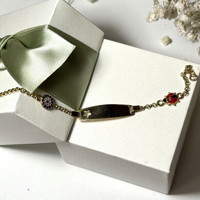 Złota bransoletka p.585/2,78g