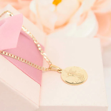 Złota zawieszka p.585/1,73g