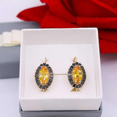 Złote kolczyki p.585/6,80g