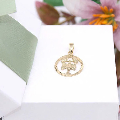 Złota zawieszka p.585/0,78g