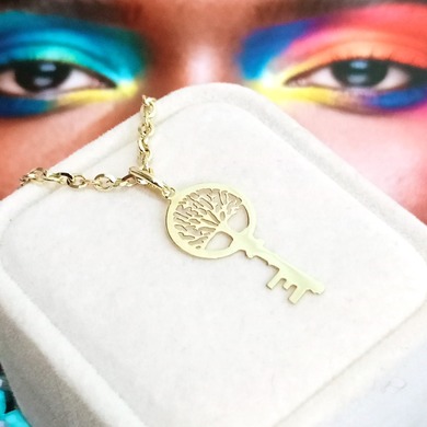 Złota zawieszka p.585/0,36g 