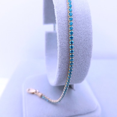 Złota bransoletka p.585/2,31g