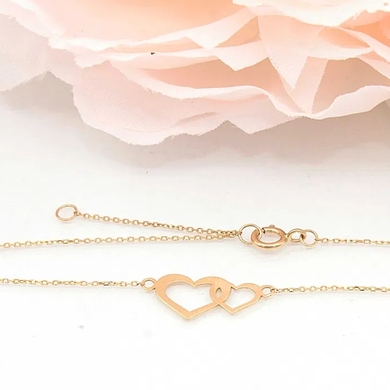 Złota bransoletka p.585/0,43g