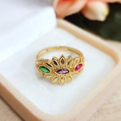 Złoty pierścionek p.585/2,90g