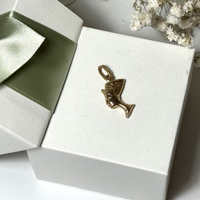 Złota zawieszka p.585/1,02g