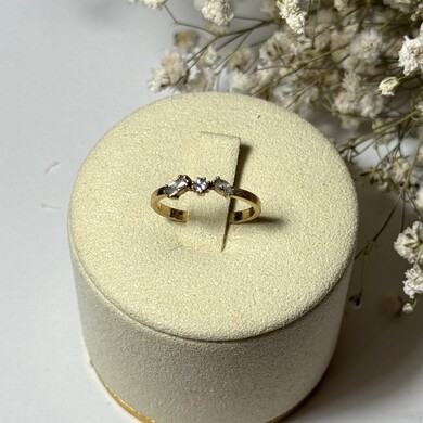 Złoty pierścionek p.585/1,53g