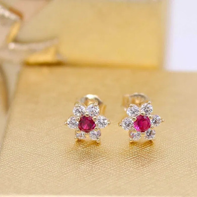 Złote kolczyki p.585/1,53g