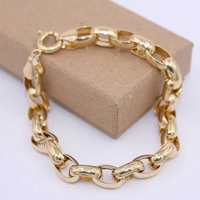 Złota bransoletka p.585/8,09g