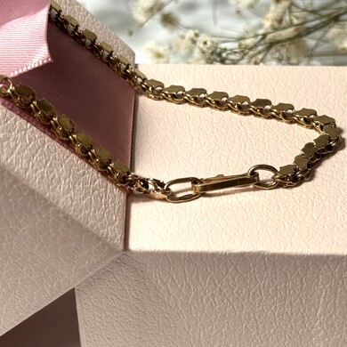 Złota bransoletka p.585/7,26g