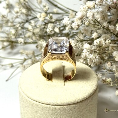 Złoty pierścionek p.585/15,44g