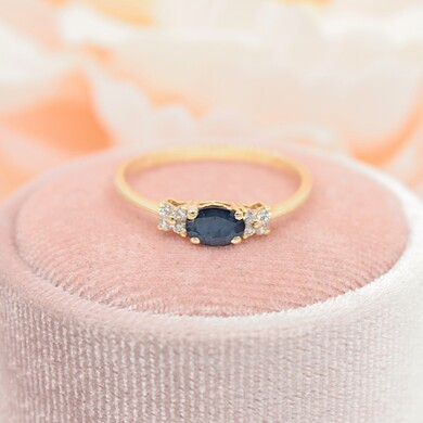 Złoty pierścionek p.585/1,40g