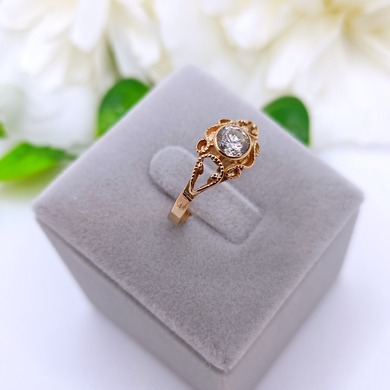 Złoty pierścionek p.583/1,33g