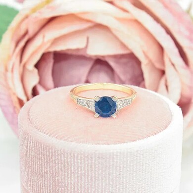 Złoty pierścionek p.585/2,61g