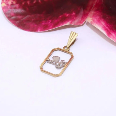 Złota zawieszka p.585/0,94g