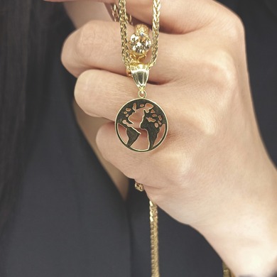 Złota zawieszka p.585/2,01g