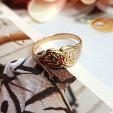 Złoty pierścionek p.583/2,86g