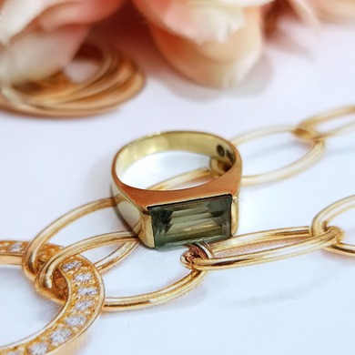 Złoty pierścionek p.333/3,78g