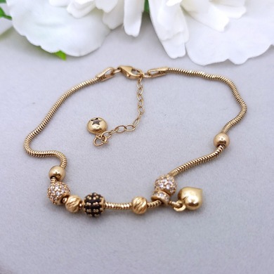 Złota bransoletka p.585/4,72g