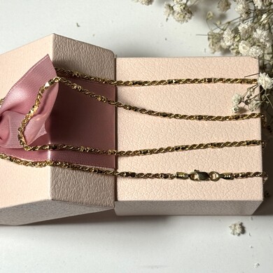 Złoty łańcuszek p.585/6,86g