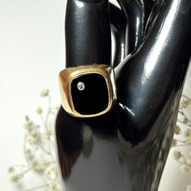 Złoty pierścionek p.585/8,48g