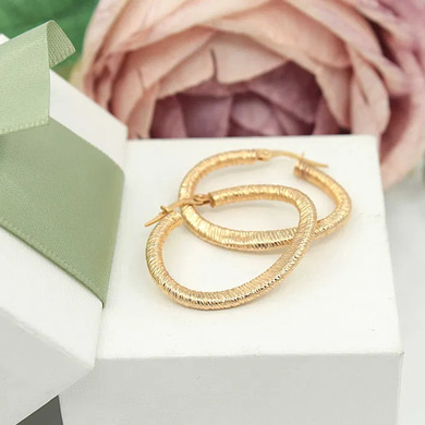 Złote kolczyki p.585/2,81g