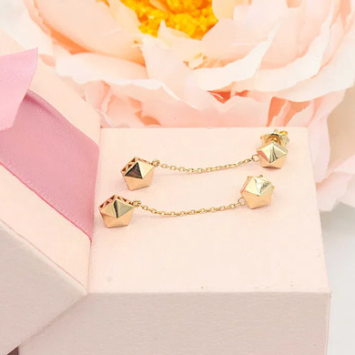 Złote kolczyki p.585/1,91g