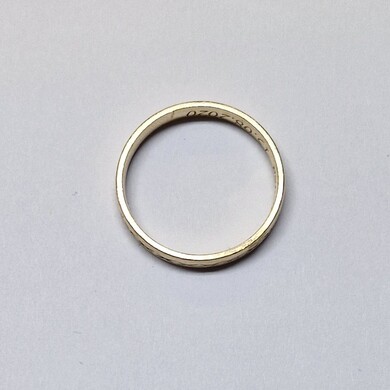 2 AUKCJA P1842/2025 1*OBRĄCZKA 3,78g/14K