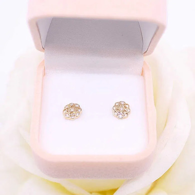 Złote kolczyki p.585/1,28g