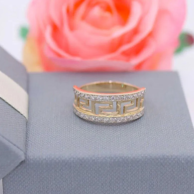 Złoty pierścionek p.585/3,64g